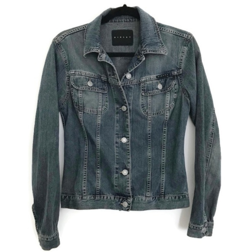 sisley dark denim Jean jacket